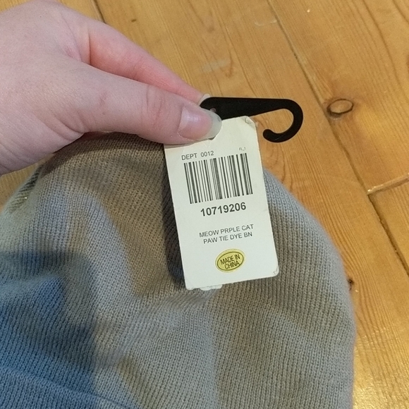 NWT Cat Kitty Knit Hat Toque - Picture 4 of 6